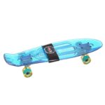 Скейтборд Traction Transparent Large - Син