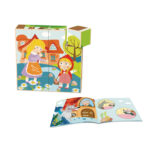 Дървени Кубчета пъзел Red Riding Hood TF456